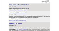 Desktop Screenshot of blog.planetxml.de